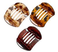 3 Morceaux D'Épingle À Cheveux À Imprimé Léopard, Épingle À Cheveux Sans Glissement, Épingle À Cheveux Rétro, Épingle À Cheveux Simple Et Polyvalente Et Outil De Fixation De Coiffure.