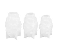 3 moules en silicone 3D pour fabriquer des moules décoratifs en résine époxy