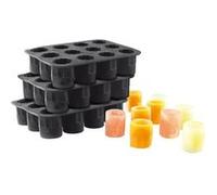 3 moules en silicone pour 12 verres de glace