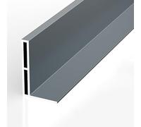 3× Moulures et bandes de transition for sols, bandes de séparation plates for combler les espaces entre les sols, seuils, carreaux de sol, moulures décoratives for joints muraux(Gray,40mm/1.57in)