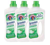 3 Nettoyant de sol Blanc Chante Clair Sgrassatore Pavimenti 750 ml