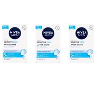 (3) NIVEA MEN SENSITIVE COOL AFTER SHAVE LOTION 100 ML 3 X 100 ML LIVRAISON G...