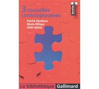 3 nouvelles contemporaines - Patrick Modiano - Gallimard - Poche - Livre