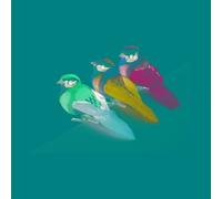 3 Oiseaux Couleur Sur Pince - 9x4.5x4 Cm