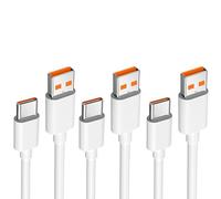 3 Pack 120W Cable USB C 1,5M, Câble USB Type-C pour Charge Rapide, (Compatible avec 33W/67W) Pour Xiaomi Redmi Note 14/13/12/11s/11/13 Pro/8 9 Pro 9T; Xiaomi mi 13/14/12T/11T Pro/11 Lite/10T/10/12