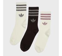 ADIDAS ORIGINALS Chaussettes cognac / brun foncé / noir chiné / blanc, Taille 40-42