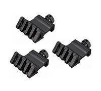 3 Pack 45 Angle De Décalage Weaver Picatinny Style Rail Mount 4 Slots Tactique Mont Adaptateur Clé pour Montage Lampe de Poche