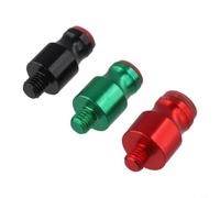 3-Pack Aluminum Dent Puller Heads Leather Tipped