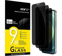 3 Pack Anti-Spy Tempered Glass For Iphone 12 Mini (5.4 Inches), 28 Degree Enhanced Privacy Angle, Ultra-Strong 9h Hardness, Bubble-Free