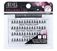 (3 Pack) ARDELL Professional Double Individuals Knot-Free Double Flares - Short Black