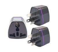 (3 Pack) Australia New Zealand Travel Adapter - Type I Plug, 3 Prong To 3 Prong Universal Outlet - J