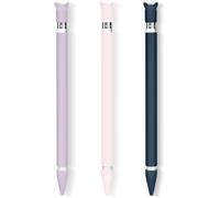 3 Pack Coque Silicone Pour Apple Pencil 1Ère Generation, Étui En Protection Pour Apple Pencil 1 Avec Pointe Protection (Violet+Rose+Bleu Foncé)[STY9131848]