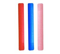 3 Pack Floating Pool Noodles Foam Tube 50cm Multi-Use Float Training Device | Grandes Nouilles En Mousse Flexibles Pour Une Flottabilité Supplémentaire, Nouilles De Natation Épaisses SolidCore Pour Entra