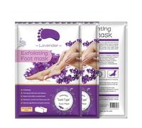 3 Pack Foot Peel Mask Callus Dead Skin Cells Remover Exfoliator Hydrating Whitening Baby Soft lisse Touch for Women Men (lavande)