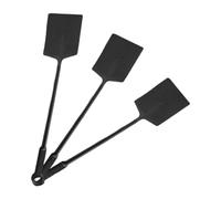 3 Pack Heavy Duty Manual Fly Swatters - Long Handle Zapper | 18.46" x 3.94" (46.9x10cm, 40g/Piece), 3-Pack PP Construction, Extended Reach & Ergonomic Flexible Grip