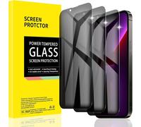 [3 Pack] Iphone 13 Pro /14 Plus Privacy Screen Protector, Anti-Spy Tempered Glass Film, Privacy Protection, Anti-Scratch, Case Friendly, Bubble Free, 9h Hardness,