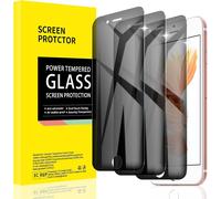 [3 Pack] Iphone 6 Plus/6s Plus/7 Plus/8 Plus Privacy Screen Protector, Anti-Spy Tempered Glass Film, Privacy Protection, Anti-Scratch, Case Friendly, No