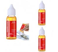 3 Pack Lubrifiant pour porte de garage,Lubrifiant pour serrures,Huile lubrifiante de serrure longue durée,Lubrifiant de charnière de porte grinçante pour porte（30ml*3）