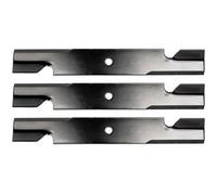 (3 Pack) Premium Replacement Notched Lawn Mower Deck Blade Fits Toro Wheel Horse 105-7781 105-7781-03 105-7794 | 18" x 2 ½"