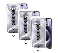 3 Pack Privacy Screen Protector for iPhone 17 Pro Max, Anti Spy Private Accessories, Anti Glare Anti-Fingerprint Full Coverage Tempered Glass Protector De Pantalla (16 Pro Max,High Definition)