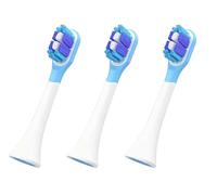 3 Pack | Rechange Têtes de Brosse à Dents compatibles avec Brosse à Dents Électrique Sonique Xiaomi Mijia T301, T302 T501 - Violet/Bleu