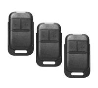 [3 Pack] Remplacement pour Somfy télécommande 2401539, 433,42 MHz, 2 canaux, Compatible avec Somfy Keypop RTS/Keytis NS-2-RTS, pour Portail automatisé, Garage, volet Roulant (Noir)