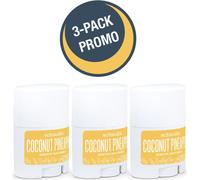 3 PACK Schmidt's Naturals Deodorant Stick Coconuts + Ananas, Peaux Sensibles, Format Voyage 19,8 gr.