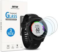 (3 Pack Screen Protector Compatible For Garmin Forerunner 935, Tempered Glass Screen Protector Compatible For Garmin Forerunner 935 [Crystal Clear]
