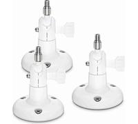 3 Pack Support mural ajustable pour ARLO HD/ARLO PRO/ARLO PRO2/ARLO GO/ARLO ULTRA/WYZE CAM PAN Support de montage de caméra domestique pour l'extérieur et l'intérieur pour la sécurité de la maison, bl