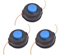 3 Pack T25 Brush Cutter Head Replacement for Husqvarna 966674401 Advance Auto Feed Straight Shank Tap Head for 122LDX 124L 125L 125LDX 128L 128LD 128DJX Trimmer