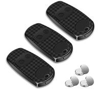 3 Pack Telecommande Came Compatible avec TOP432EE/TOP432EV/TOP432NA, Télécommande Portail Universelle 433,92 MHz, Émetteur Radio 2 Canaux pour Porte de Garage et Portail Automatique