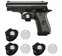 3 Pack Trigger Lock Safety Cadenas pour Armes, Cadenas pour Arme à feu, Plastique ABS de sécurité pour Fusil Pistolet Armes à feu Accessoire de Chasse et de tir