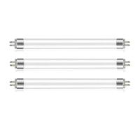 3 Pack Tubes Fluorescents 8W, T5 300mm, Blanc Froid 6500K, Base G5, Faible Consommation D'énergie, éclairage D'urgence à économie D'énergie, Convient Pour Cuisine, Salle De Bain, Armoire, Garage