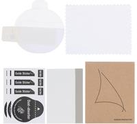 3 Pack Watch Glass Screen Protector 32mm Hd High Definition Anti-Scratch Waterproof Ultra Thin Tpu Universal Screen Protector With Scratch Card Sticker Cloth