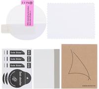 3 Pack Watch Glass Screen Protector 45mm Hd High Definition Anti-Scratch Waterproof Ultra Thin Tpu Universal Screen Protector With Scratch Card Sticker Cloth