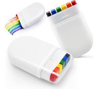 3 Packs Art Graffiti Drawing Stick Pride Face Paint Crayons arc-en-ciel Peinture du visage Peinture du corps pour les célébrations du jour de la fierté gay Fête et défilé