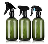 3 Packs Flacon Pulvérisateur Vide 500ml, Vaporisateur Vide Avec Tête De Pulvérisation Réglable, Spray Bottle, Vaporisateur Plante Interieur pour Fleurs Plantes Cheveux Nettoyage Entretien Automobile