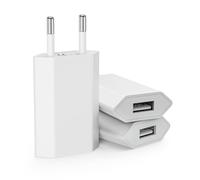 (3 Packs) Prise Secteur USB, Universel（5V 1A） Adaptateur USB 5W pour iPhone, Samsung, Xiaomi, Écouteurs, Montres Connectées, Appareils Photo et Autres Appareils USB