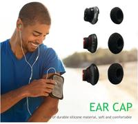 3 PackSilicone Embouts d'oreilles compatibles avec Plantronics Voyager Legend 5200 5220 5210avec Mousse Intra-AuriculaireS/M/L 3 Tailles Différentes