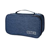 3 PAGEN Trousse de toilette de voyage pour homme et femme - Trousse de toilette polyvalente avec 3 compartiments et fermetures éclair - Trousse de maquillage pour le quotidien et les voyages - Trois