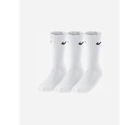 Chaussettes de training mi-mollet Nike Cushioned (3 paires) - Blanc 34-38