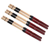 3 Paire de Baguettes Rods Érable Bois 19 Brins pour Batterie Drumsticks Tambour