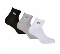 3 Paire De Chaussettes Femme FILA Basses Coton Stretch avec Logo Article F9303 D