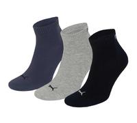 3 Paire Puma Baskets Chaussettes de Quart Gr. 35 - 49 Unisexe pour Femme Homme