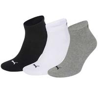 3 Paire Puma Baskets Chaussettes de Quart Gr. 35 - 49 Unisexe pour Femme Homme