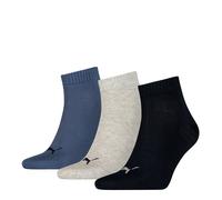 3 Paire Puma Unisexe Chaussettes de Quart Baskets Gr. 35 - 49 pour Femme Homme