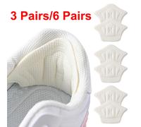 3 paires/6 paires de semelles intérieures Patch coussinets de talon pour chaussures de Sport autocollant arrière taille réglable anti-usure pieds coussinet coussin insérer semelle intérieure 30pairs-B