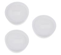 3 Paires Accessoires D'installation de Cuvette de Cache-boulon | Plastique, Lot, pour Cuvette et Boulon de Toilette, Projet de Bricolage