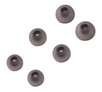 3 paires de bouchons d'oreille en silicone compatibles avec Galaxy Buds 2 (R177) - Coussinets d'oreille de rechange avec cache-poussière - 3 tailles (petit/moyen/grand) - Noir olive