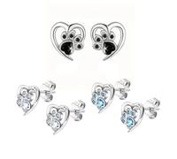 3 paires de boucles d'oreilles à griffe de chat, boucles d'oreilles exquises, boucles d'oreilles doux, bijoux à la mode pour filles, femmes qui aiment les chats ou les accessoires mignons.